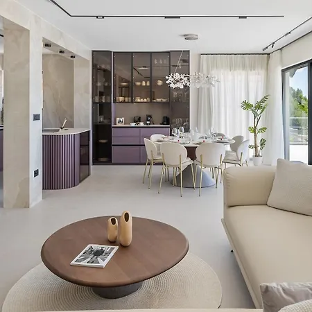 Seaview Libero With Zone, Pool, Billiard Villa Podstrana